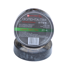 Ізоляційна стрічка ПВХ  Soft Flex 20 м, чорний