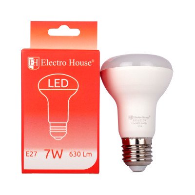 LED лампа R63 7Вт E27 4100К 630 Лм 180-260 В