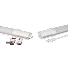 LED світильник ПВЗ модульний IP65 40Вт холодний білий 6500К, 3200 Лм