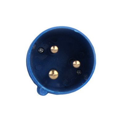 Вилка силова 3x32 2P+PE, 32 A , 220-250 В, IP44 