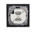 Розетка USB (2 порти) 2A, Enzo  бездоганний графіт