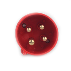 Вилка силова 4x16 3P+PE, 16А, 380-415 В, IP44
