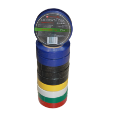 Ізоляційна стрічка ПВХ  Soft Flex 25 м , асорті