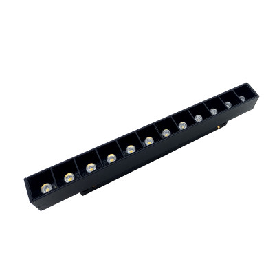 LED світильник трековий магнітний Magnetic Light 12Вт 4000К 1020 Лм , чорний
