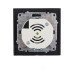 Розетка USB (2 порти) 2A, Enzo  бездоганний графіт