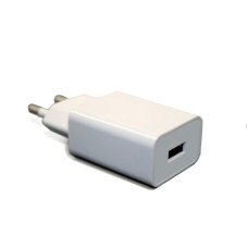 Блок живлення USB type A білий