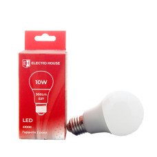 LED лампа G45 10Вт E27 4100К 900 Лм 165-265 В