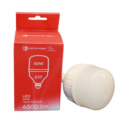 LED лампа Т120  50Вт E27  4100К 4500 Лм 