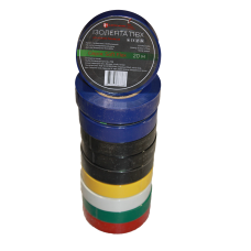 Ізоляційна стрічка ПВХ  Soft Flex 20 м, асорті