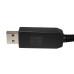 Кабель перехідник USB - 5.5x2.1мм  5-12V