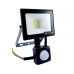 LED прожектор з датчиком руху 10Вт SMD5730, холодний білий 6500К, 900 Лм 