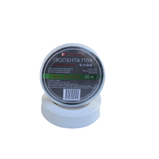Ізоляційна стрічка ПВХ  Soft Flex 20 м, білий