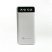 Power Bank 10000 mAh з ліхтариком type-c білий