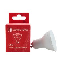 LED лампа MR16  5Вт GU10 4100К 450 Лм 165-265 В