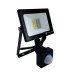 LED прожектор з датчиком руху 20Вт SMD5730, холодний білий 6500К, 1800 Лм 