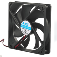 Кулер корпусний Merlion HXS 12025 DC sleeve fan 2pin MOLEX - 120 * 120 * 25мм, 12V/0.18A, 1100об / хв