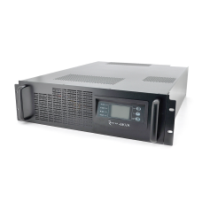 Інвертор з правильною синусоїдою ONLINE Ritar RT-6KL-LCD, RACK 6000VA (5400Вт), 192В, Струм макс. 5A, під зовнішній АКБ, (482*600*130)