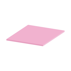 Силіконова термопрокладка HY-100-3, 100x100x0,5mm, Pink,> 6,0W / m-K, -40 ° ≈240 °, питома вага -2g / cm3, OEM Q100