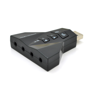 
					Контролер USB-sound card (7.1) 3D sound (Windows 7 ready), Blister