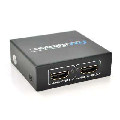
					Активний HDMI сплитер 1 => 2 порту, 1080р, DC5V / 2A Q50