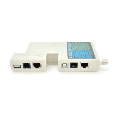 
					Кабельний тестер Merlion NT-T040, RJ-45/11/12, USB, BNC