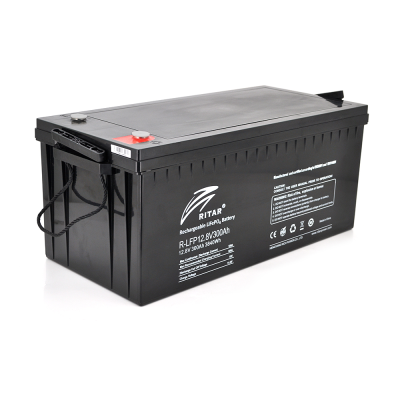 
					Акумуляторна батарея Ritar LiFePO4 12,8V 300Ah  3840Wh ( 522 х 240 х 219 (224) ) Q1