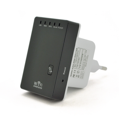 
					Підсилювач WiFi сигналу з вбудованою антеною LV-WR02, живлення 220V, 300Mbps, IEEE 802.11b / g / n, 2.4GHz, BOX