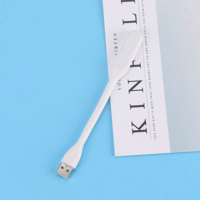 
					Ліхтарик гнучкий LED USB, White, OEM77