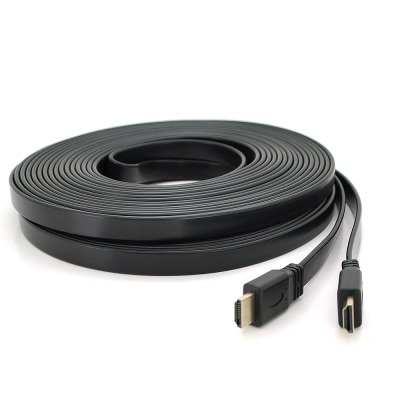 
					Кабель Merlion HDMI-HDMI 15m, v1.4, плоский Black, BOX, Q25
