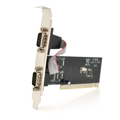 
					Контроллер PCI=>RS232(9Pin)+RS232(9Pin), 2 порта, TX382B-2S, BOX