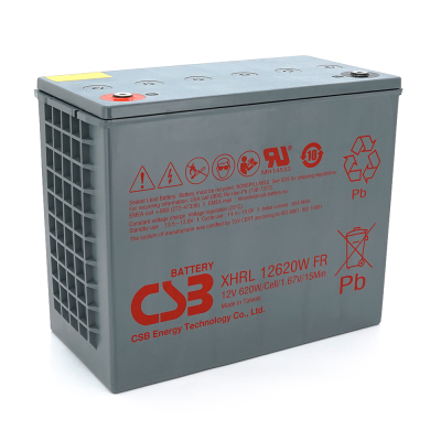 
					Аккумуляторная батарея CSB XHRL12620W, 12V 139Ah (342х275х170мм)