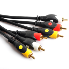 Кабель Audio-Video  3RCA > 3RCA, пакет, довжина 3 м., Q100