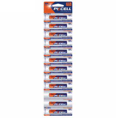 
					Батарейка сольова PKCELL 1.5V AAA / R03, 12 штук в блістері ціна за блістер, Q10/60