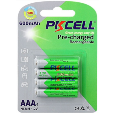 Акумулятор PKCELL 1.2V AAA 600mAh NiMH Already Charged, 4 штуки в блістері ціна за блістер, Q12