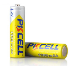 Акумулятор PKCELL 1.2V AA 1300mAh NiMH Rechargeable Battery, 2 штуки в блістері ціна за блістер, Q