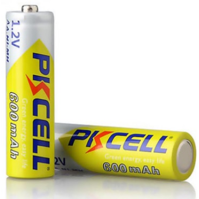 
					Акумулятор PKCELL 1.2V AA 600mAh NiMH Rechargeable Battery, 2 штуки в блістері ціна за блістер, Q