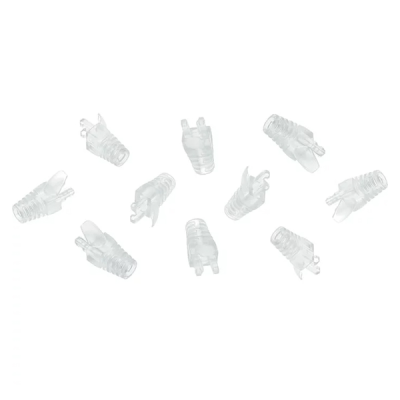 
					Ковпачок ізолюючий Merlion RJ-45 прозорий Cat.5/Cat.6 (100 шт / уп.) Q100