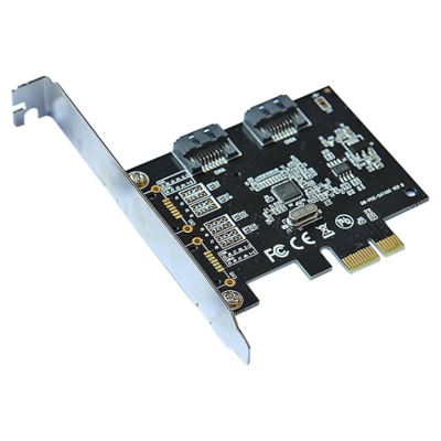 
					Контролер PCI-E => SATA 3.0, ASM1061, 6Gb / s, 2 порти внутрішніх, BOX