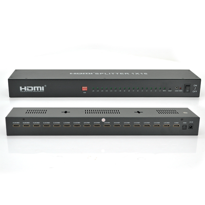 
					Активний HDMI сплитер 1 => 16 портів, 1080р, DC5V / 2A