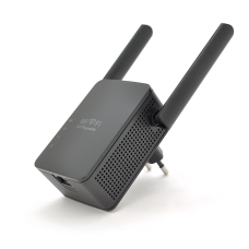 Підсилювач WiFi сигналу з 2-ма вбудованими антенами LV-WR13, живлення 220V, 300Mbps, IEEE 802.11b / g / n, 2.4-2.4835GHz, BOX