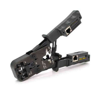 
					Інструмент HT-022 для обжимки RJ-45 (8P8C) та RJ-12/11 (6P6C), з тестером, профі якість