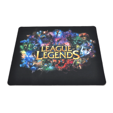 Килимок 240 * 200 тканинної LEAGUE of LEGENDS-11572, товщина 2 мм,Black Пакет
