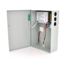 Імпульсний джерело безперебійного живлення PSU-5121 12V 5А, під АКБ 12V 7-9A або 18А, Metal Box