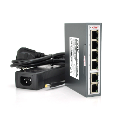 
					4х портовий PoE Гбіт комутатор ONV-POE33064P, 4xPoe1000Мбіт + 2х1000 Мбіт, IEEE802.3af / at, загальна потужність 65 Вт