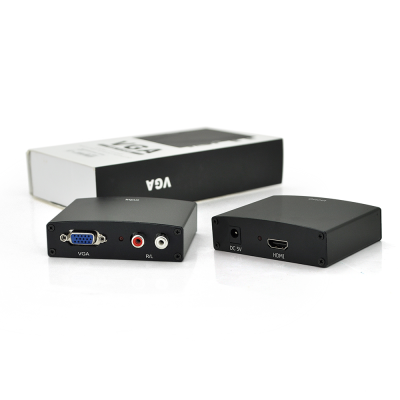 
					Активний конвертер  HDMI (output) на VGA(input) + Audio Adapter, Black, 4K / 2K, Пакет