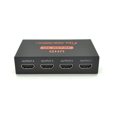 
					Активний HDMI сплитер 1 => 4 порта, 1080р, 1,4 версія, DC5V/2A, Box