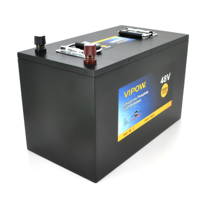 
					Акумуляторна батарея Vipow LiFePO4 51,2V 100Ah з вбудованою ВМS платою 80A (310*350*390)