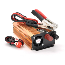 Інвертор напруги Voltronic, 500ВА(300Вт), 24 / 220V, approximated, 1 універсальна розетка, клеми + крокодили