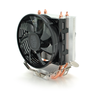 
					Кулер процесорний CoolerMaster Hyper T20, Socket Intel LGA 115X/775, AMD AM2/AM3/AM3+/AM4/FM1/FM2/FM2+, 95mm, 3-pin, RPM 2000 ±10%, BOX