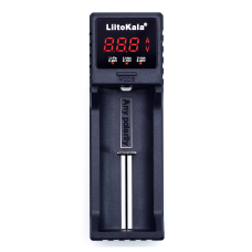 ЗП універсальний Liitokala Lii-S1, 1 канал, LCD дисплей, підтримує Li-ion, Ni-MH і Ni-Cd AA (R6), ААA (R03), AAAA, С (R14)